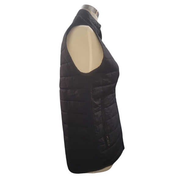 Club Monaco black quilted puffer vest extra small xs - Picture 5 of 11